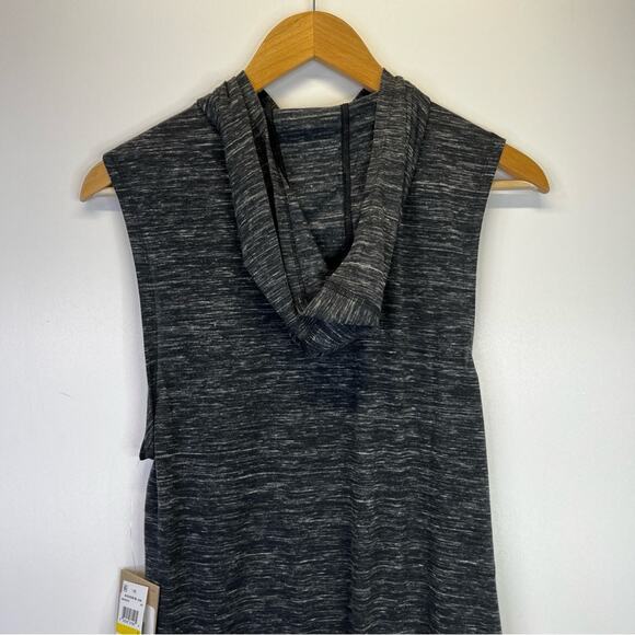 Nike Swim Essential Women's Hooded Cover Up dress dark gray - S - Picture 9 of 12